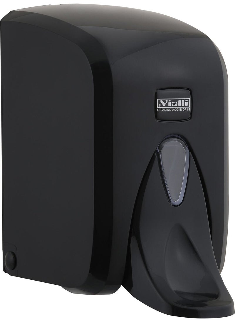 Vialli F5MB Medical Foam Soap Dispenser Black 500 ml  - Image 1