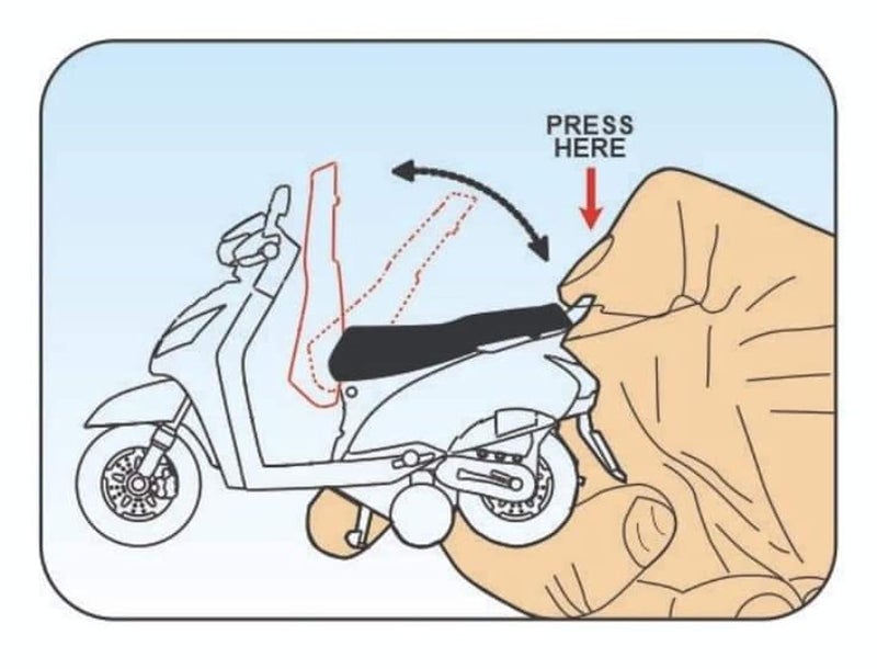 CENTY Toys Bestiva Grey Colour Scooty Toy - Pull Back Action with Rear Wheel Suspension - Image 4