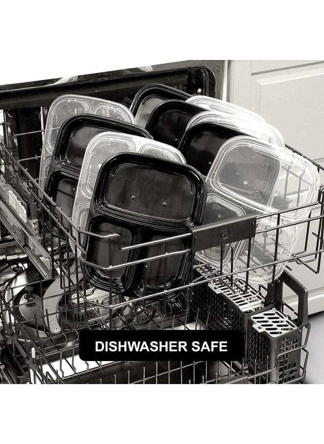 Generic Meal Prep Containers Plastic Storage Food Containers With Lids 12 pcs  - Image 3
