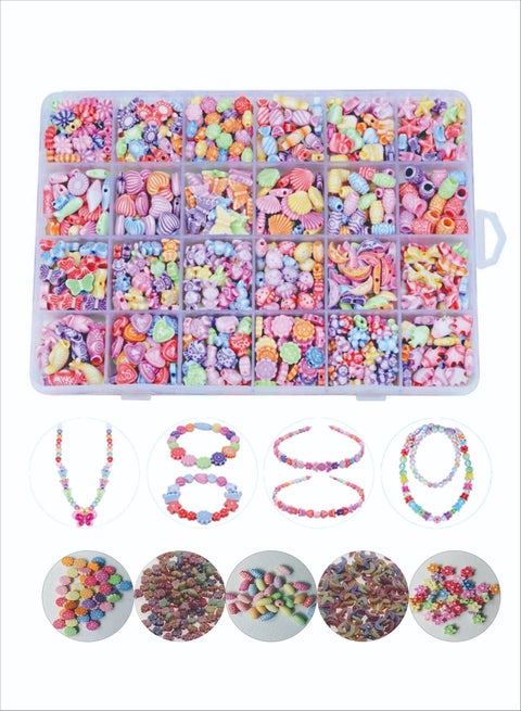 DIY Handmade Craft Beads With Box