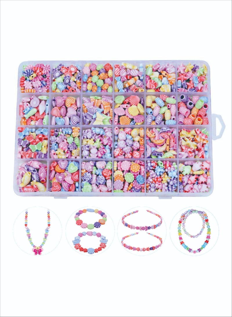 DIY Handmade Craft Beads With Box
