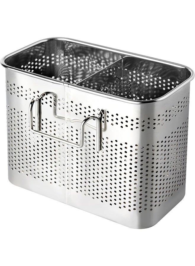 UIP Global Stainless Steel Cutlery Utensil Holder (Medium Square) Chopsticks Holder for Dishwasher - Image 2
