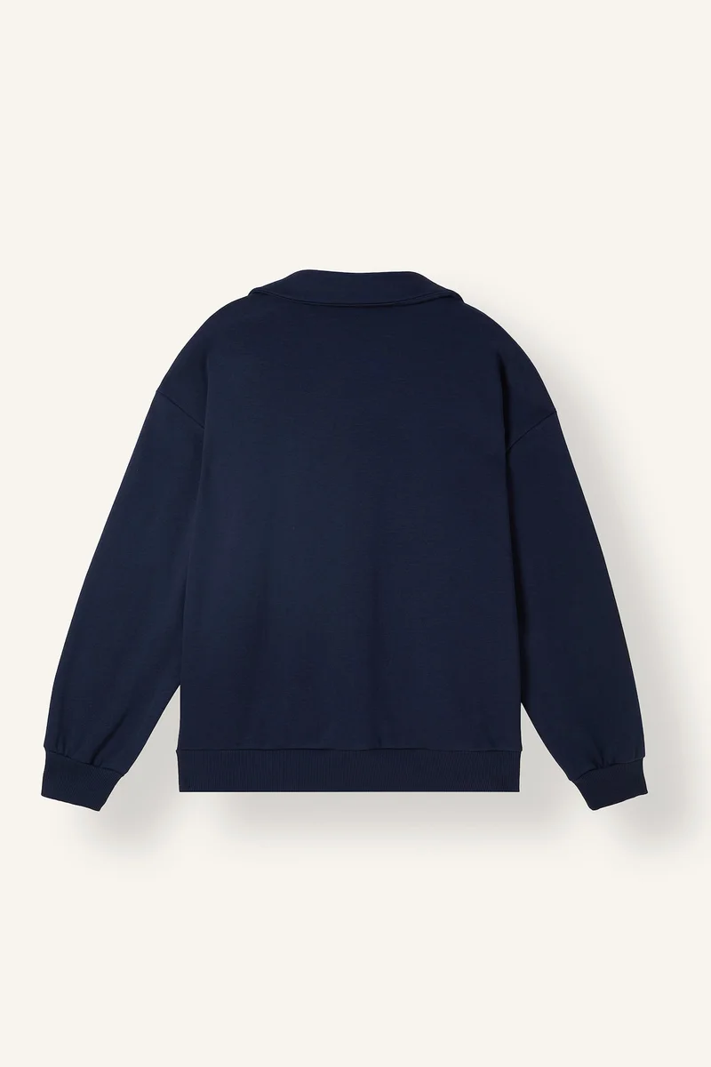 Defacto Relax Fit Printed Long Sleeve Sweatshirt