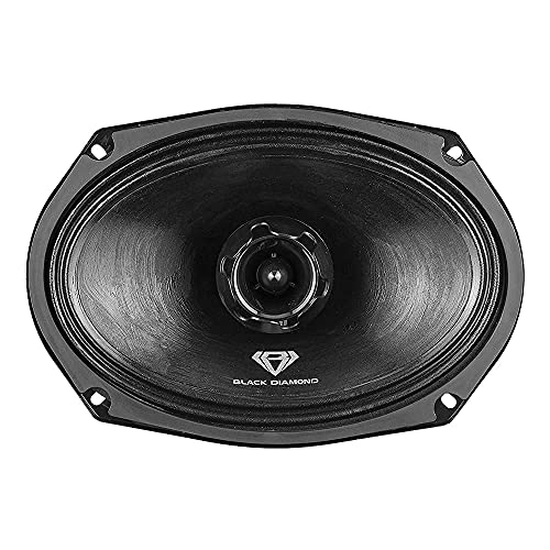 BLACK DIAMOND DIA-XT69 6 x 9 Inches Car Audio Mid-Range Loudspeaker with Built-in Bullet Tweeter 4-Ohm 550 Watts (1 Speaker) - Image 5