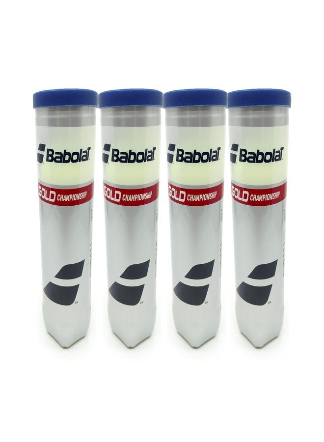بابولات كرات تنس بابولات جولد تشامبيونسنيب، 4 علب | 12 كرة (3 كرات/علبة) - Image 1