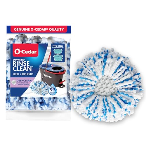 o cedar O-Cedar RinseClean Spin Mop Microfiber Refill, 1 CT (Pack of 3) - Image 2