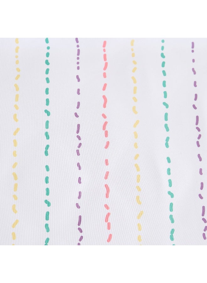 Home Box Ivy Slumber Petals Single Microfibre Fitted Sheet - 90x200+25 cm - Image 5