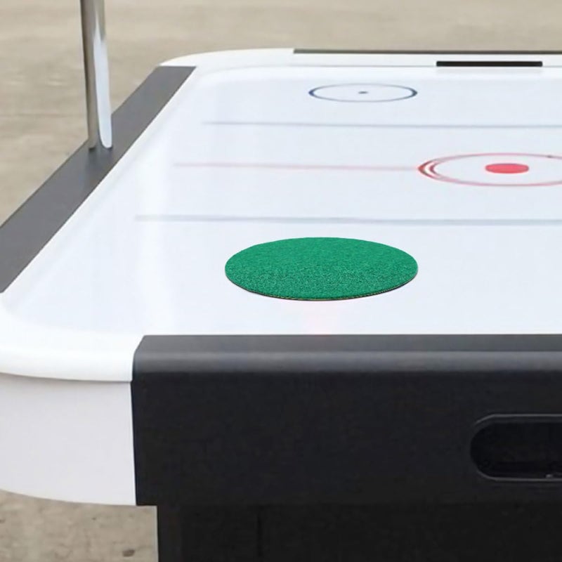 Green Self Adhesive Mallet Felt Pads Replacement Set For Air Hockey Table Game Room Use - Image 5