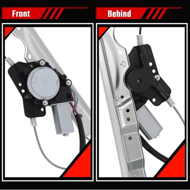 ISINFLASH 748-524 Front Left Driver Side Power Window Lift Regulator with Motor for Nissan and Infiniti - Image 3