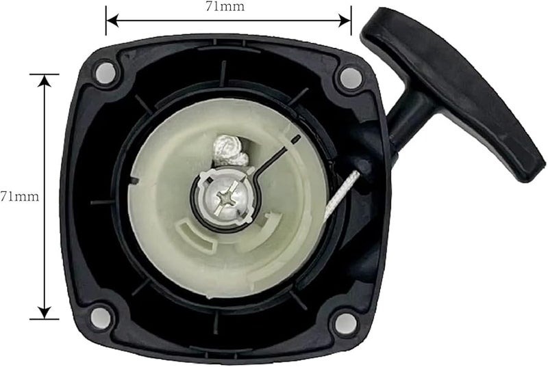 G45 أجزاء استبدال سحب بدء التشغيل لكاسر الفرش محرك بنزين - Image 5