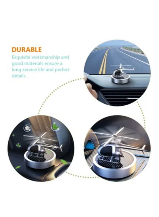 ارواق معطر جو للسيارة يعمل بالطاقة الشمسية ، لون اسود - Image 5