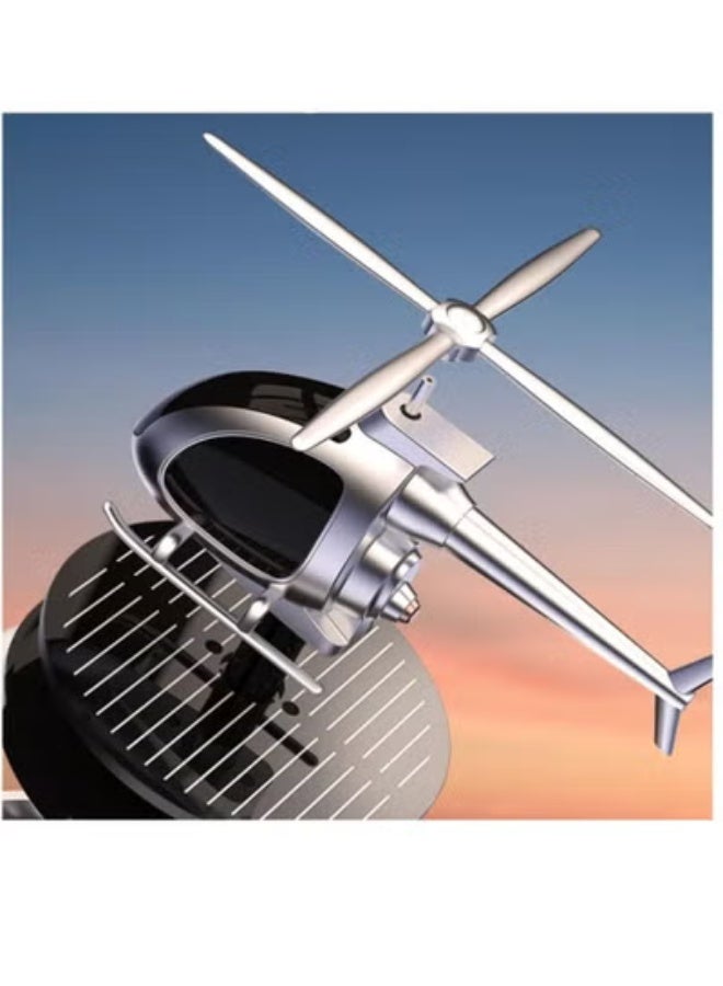 ارواق معطر جو للسيارة يعمل بالطاقة الشمسية ، لون اسود - Image 3