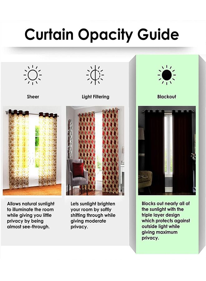 Room Divider Blackout Curtains Thermal Insulated Decor Grommet Blackout Drapes for Bedroom Dining Studio Office Hunter Green 200x270/200x240/200x200cm
