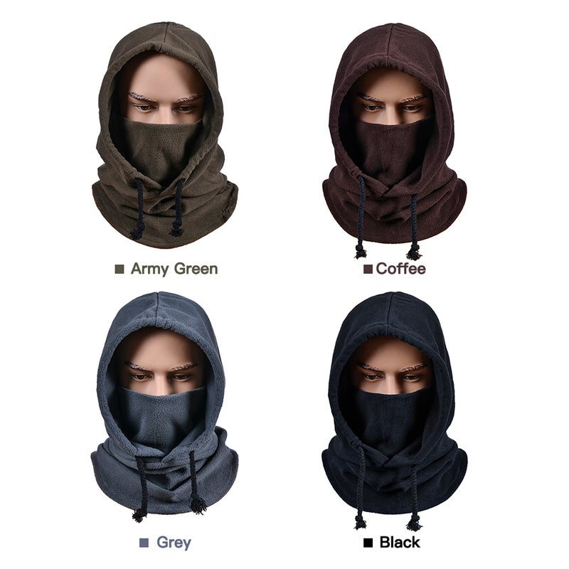 Winter Warm Polar Fleece Balaclava Winter Sports Cap Face Cover Neck Warmer for Cycling Skiing Motorcycling - Image 2