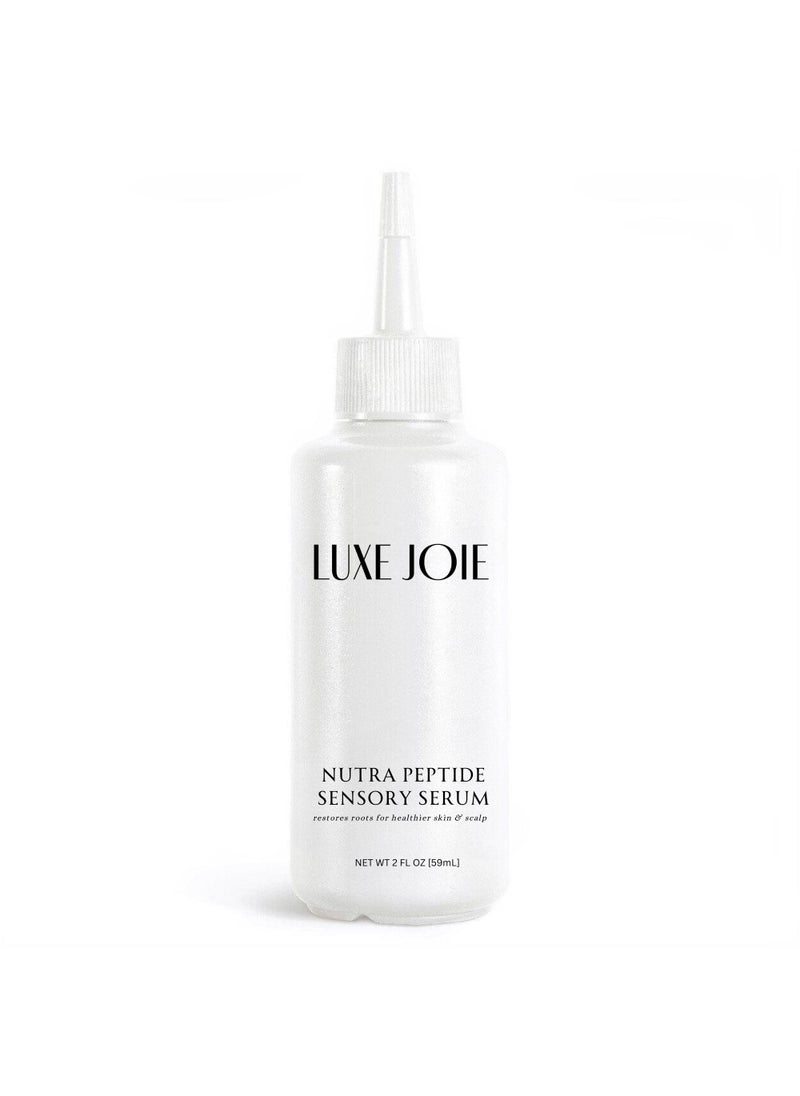 LuxeJoie - LuxeJoie Nutra Peptide Sensory Serum Resores Roots & Scalp Hair Care Products 2 oz - Image 1