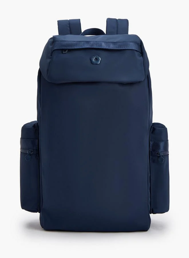 ميسي Solid Backpack With Side Pockets