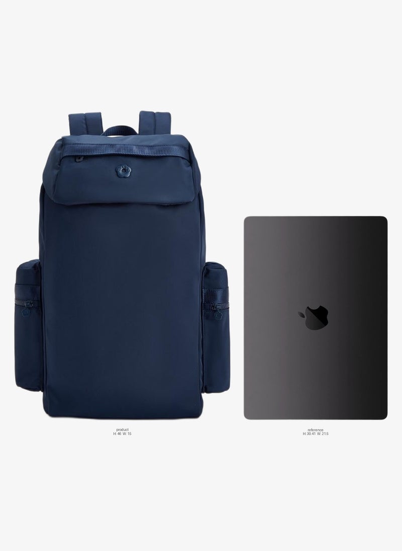 MISSY Solid Backpack With Side Pockets - Image 2