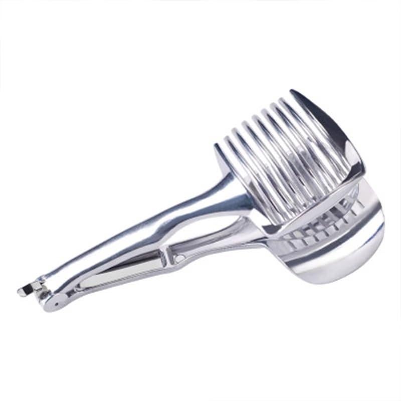 Lemon Slicer – Stainless Steel, Manual Citrus Cutter, for Wedges, Garnish, Kitchen Tool