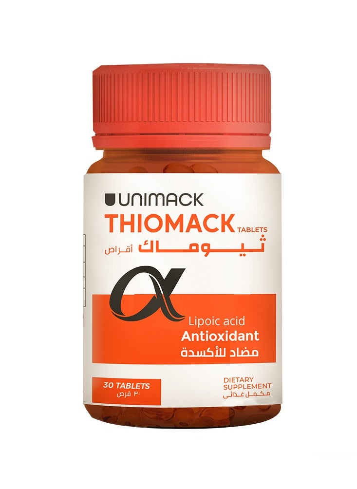 Thiomack Alpha Lipoic Acid 600 mg Tablets