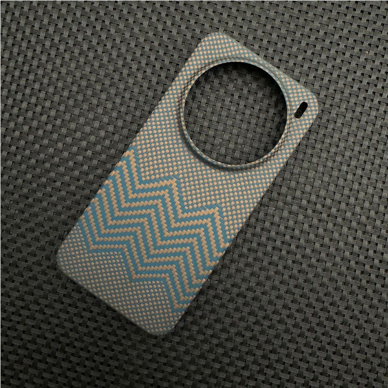 Ultra-Thin Aramid Fiber Phone Case for X200 Pro, Full Coverage, Anti-Fingerprint, Shockproof - Image 1