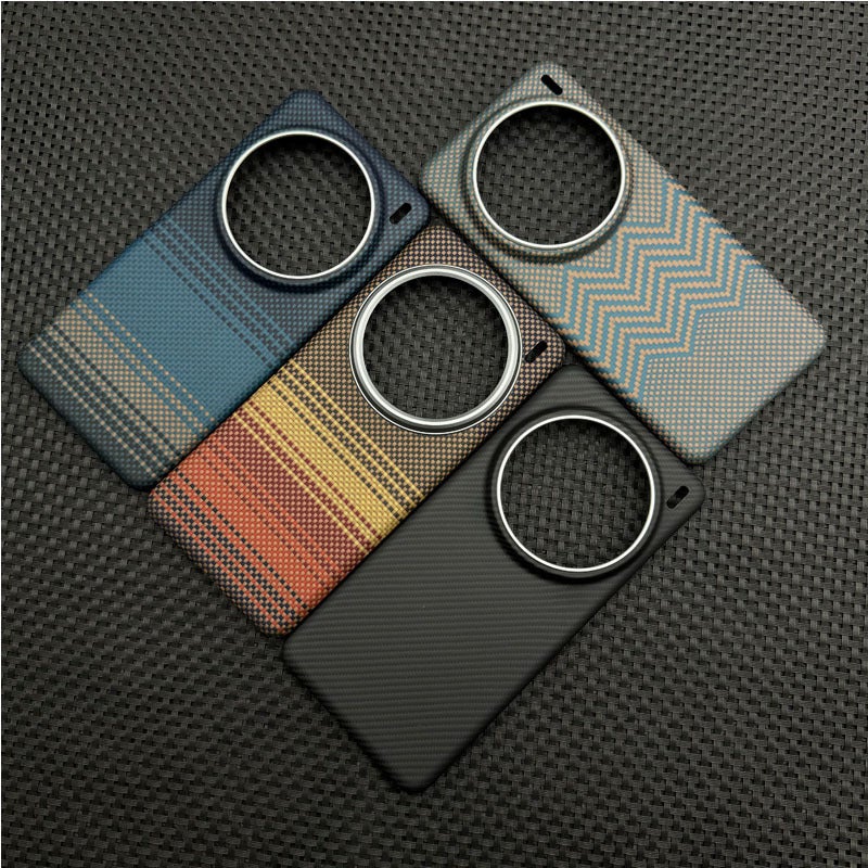 Ultra-Thin Aramid Fiber Phone Case for X200 Pro, Full Coverage, Anti-Fingerprint, Shockproof - Image 2