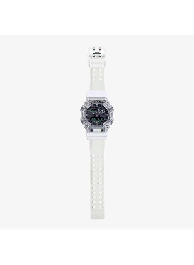 CASIO G-SHOCK GA-900SKL-7ADR Analog-Digital Men’s Watch, Shock Resistant, 200M Water Resistant, Transparent White Resin Strap - Image 2