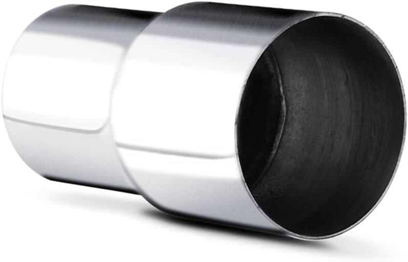 A ABIGAIL Universal 2" ID to 2.5" ID Exhaust Pipe Adapter Connector Reducer - 304 Stainless Steel - Image 1