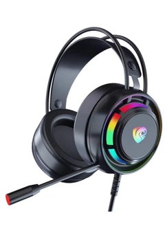 COOLBABY PANSEN PSH-300 Computer Headworn Chicken Eating Earphones Listening and Debate with Mic 7.1 Esports Game Wired Earphones