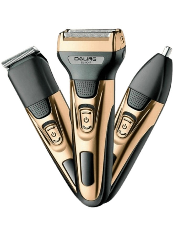 دالينغ DL-9047 ماكينة تشذيب الرجال متعددة الوظائف للرجال للعناية بالجسم واللحية والشارب والأنف والأذن والحاجب - Image 1