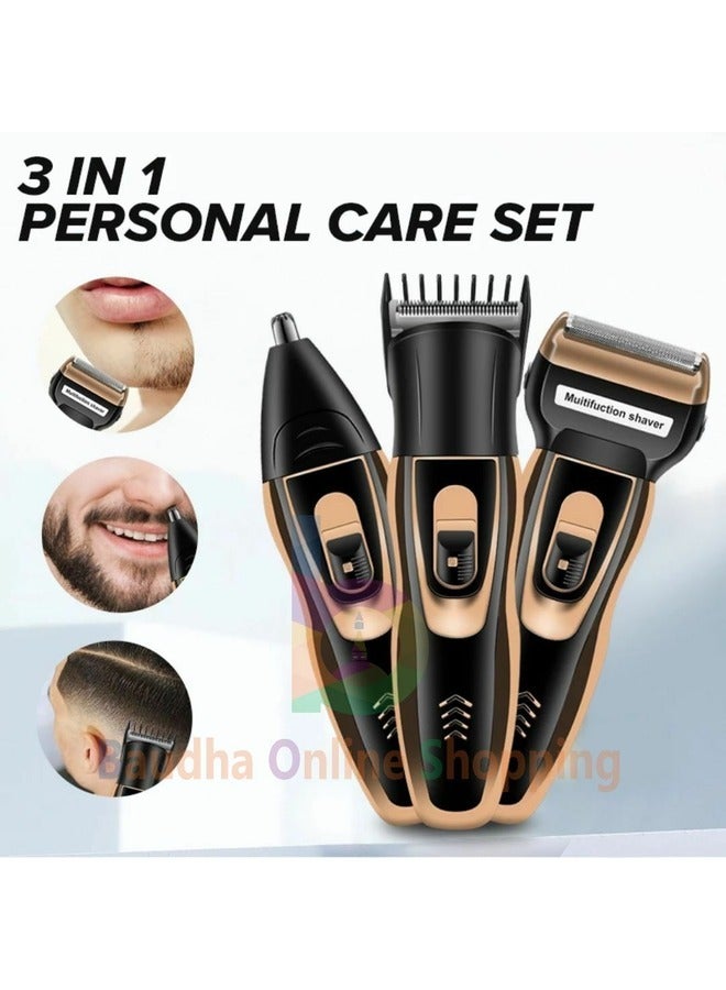 دالينغ DL-9047 ماكينة تشذيب الرجال متعددة الوظائف للرجال للعناية بالجسم واللحية والشارب والأنف والأذن والحاجب - Image 3