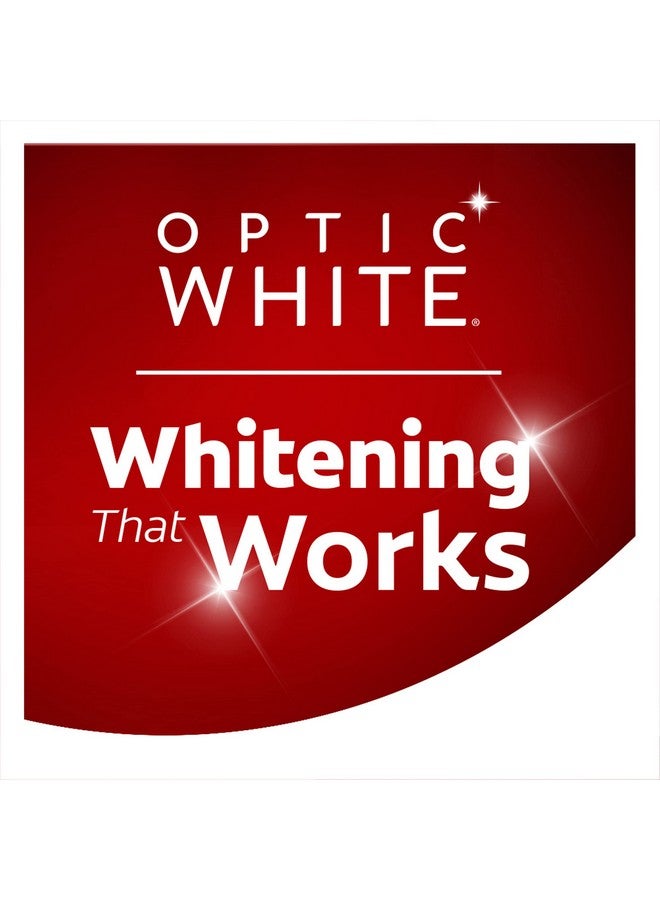 Colgate Olgate Optic White Renewal Teeth Whitening Toothpaste Enamel Strength 3 Oz Tube 2 Pack - Image 3