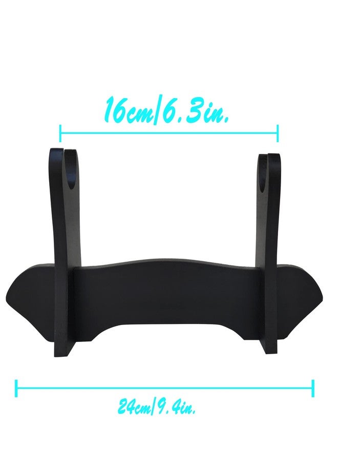 CNLQ Single Sword Stand - Wooden Single Samurai Sword Stand Display for Katana Wakizashi Tanto - Image 5