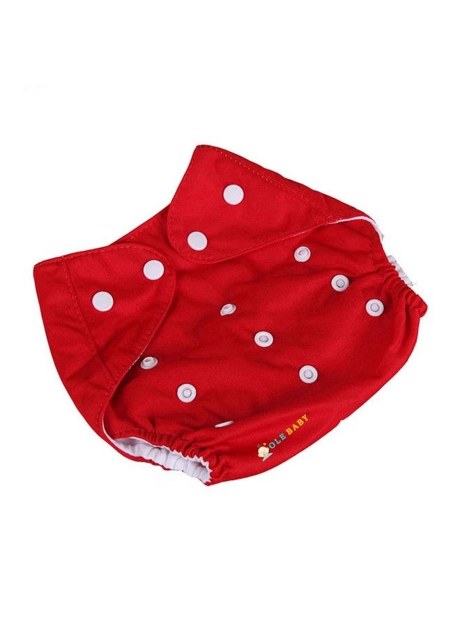 Ole Baby - Cloth Diaper Reusable Nappy Organic Cotton Anti Bacterial Washable Free Size Adjustable Waterproof With Organic Insert Liner 0 3 Years (Made In India) (Light Purple) - Image 1