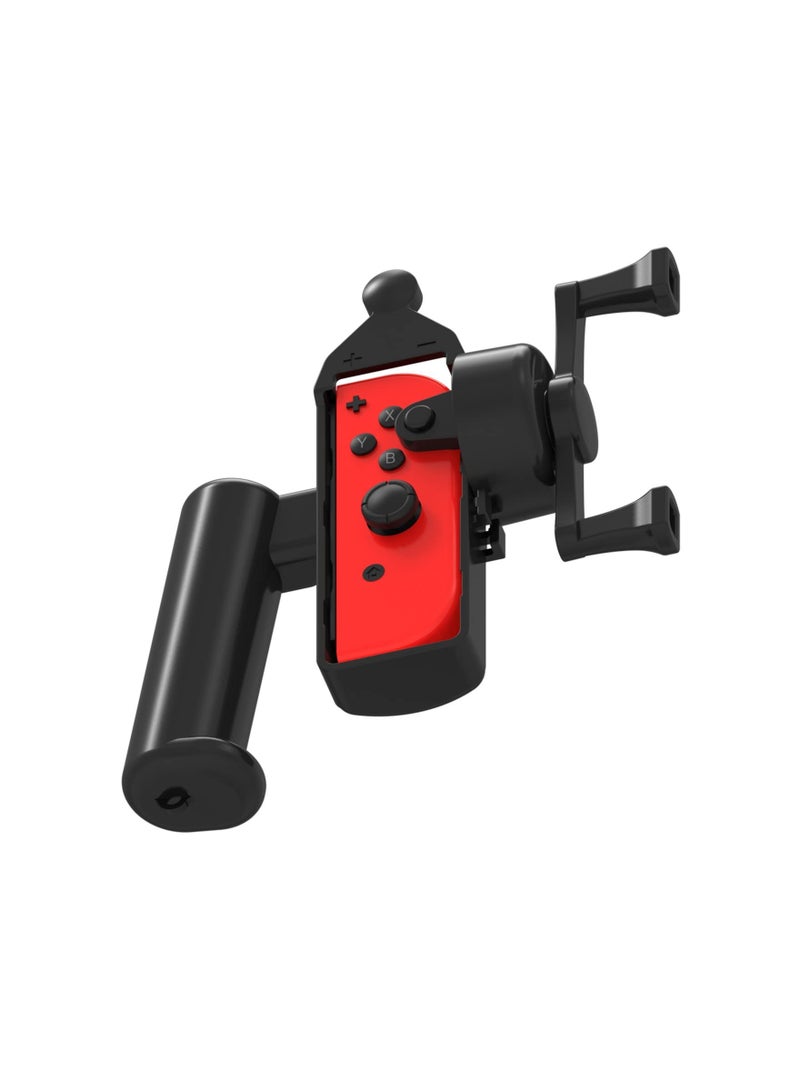 SOLARAE Fishing Rod Hand Grip for Nintendo Switch Joy-Con - Compatible with Fishing Star World Tour, Legendary Fishing, and Bass Pro Shops: The Strike Championship Edition - Made of High-Quality ABS Plastic. - Image 1