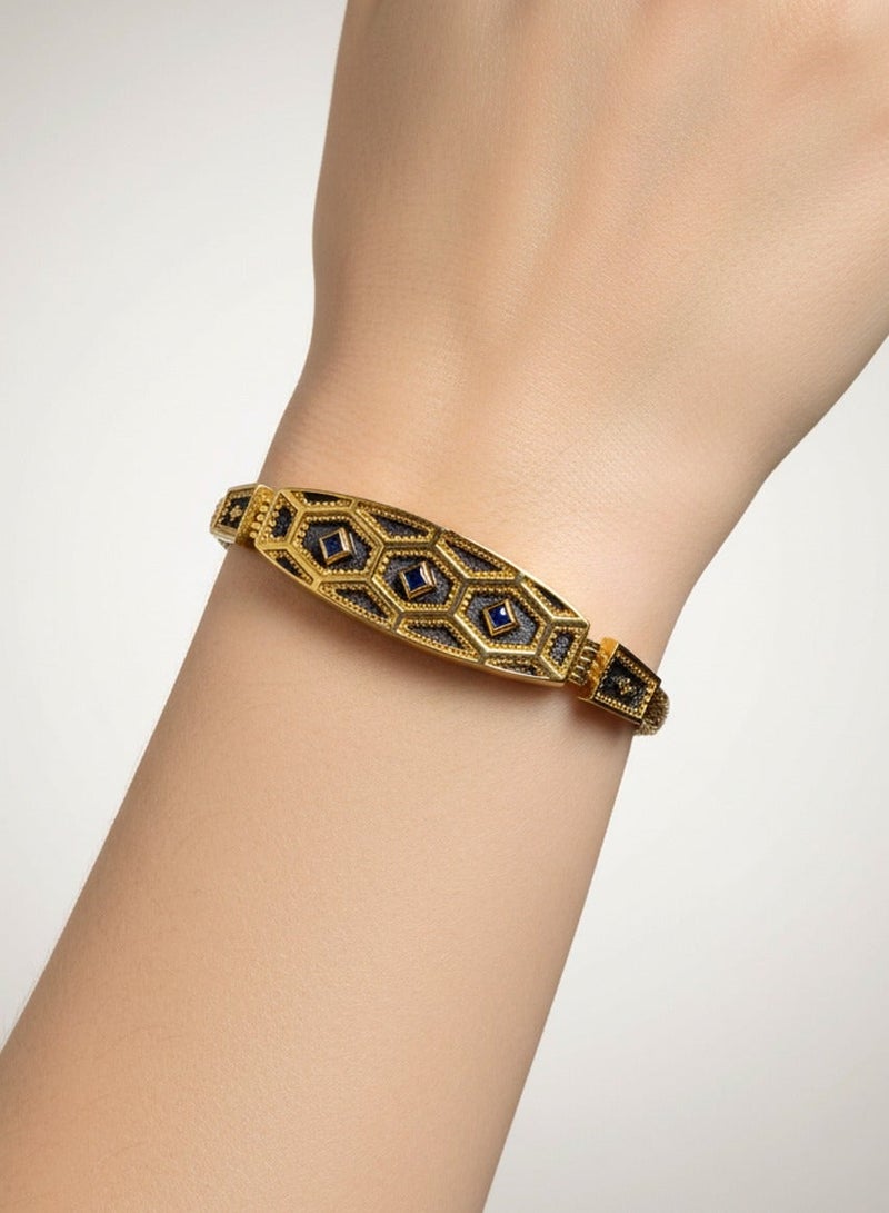 بي تي سي إيلا - اسورة فضة مطليه بالذهب (SIL0541) - Image 1