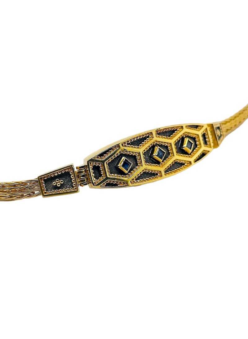 بي تي سي إيلا - اسورة فضة مطليه بالذهب (SIL0541) - Image 2