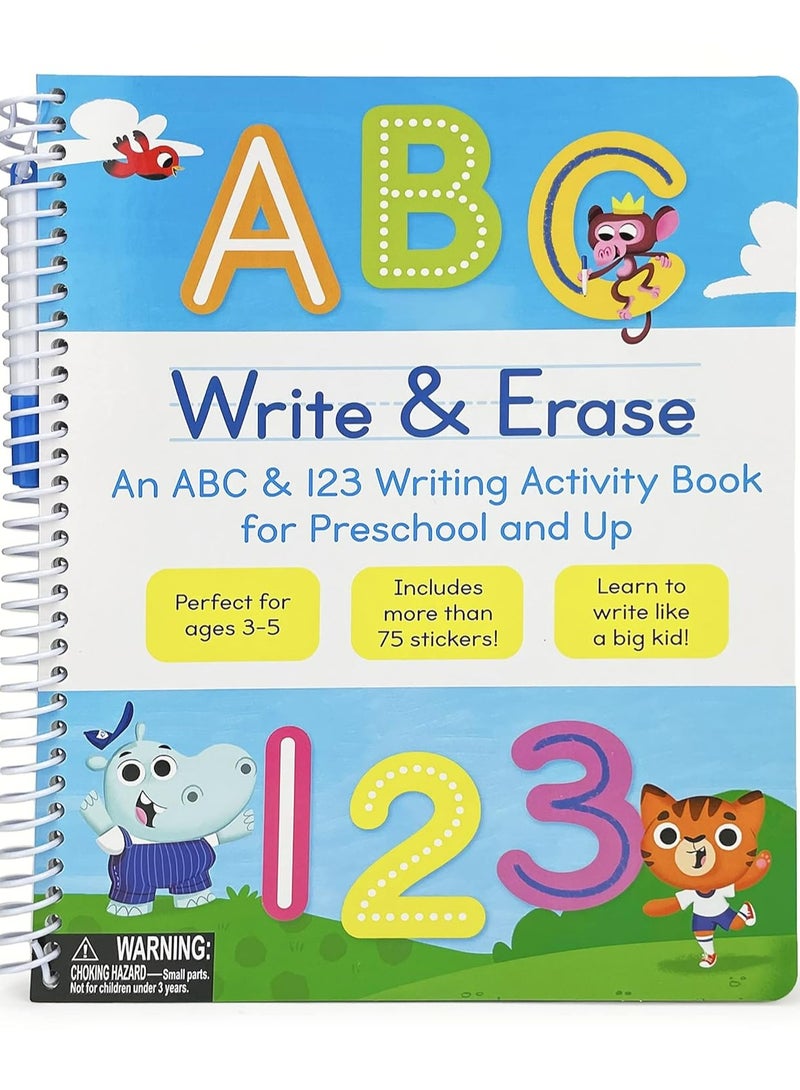 Write and Erase ABC and 123