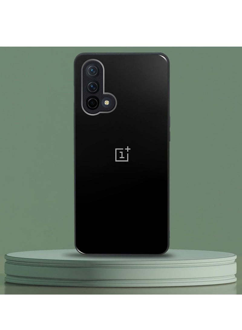 CATANES 3 Packs For OnePlus Nord CE Electroplated Hard Glossy Case and 2 Screen Protectors Camera Protection Shockproof Anti Fall Case Black - Image 3