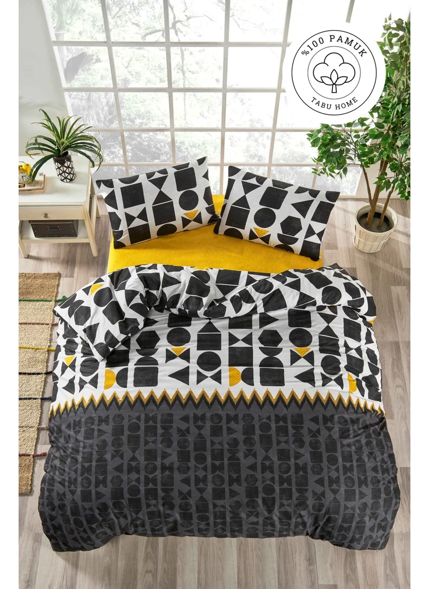 Tabu Home 100% Cotton Ethnic Double Duvet Cover Set