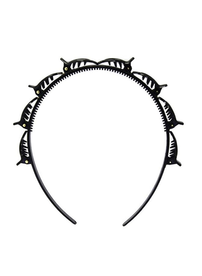 MANSTE ENTERPRISE Hair Styling Twist Plait Clip Front Hair Twister Headbands for Knitting (Pack of 1) - Image 1