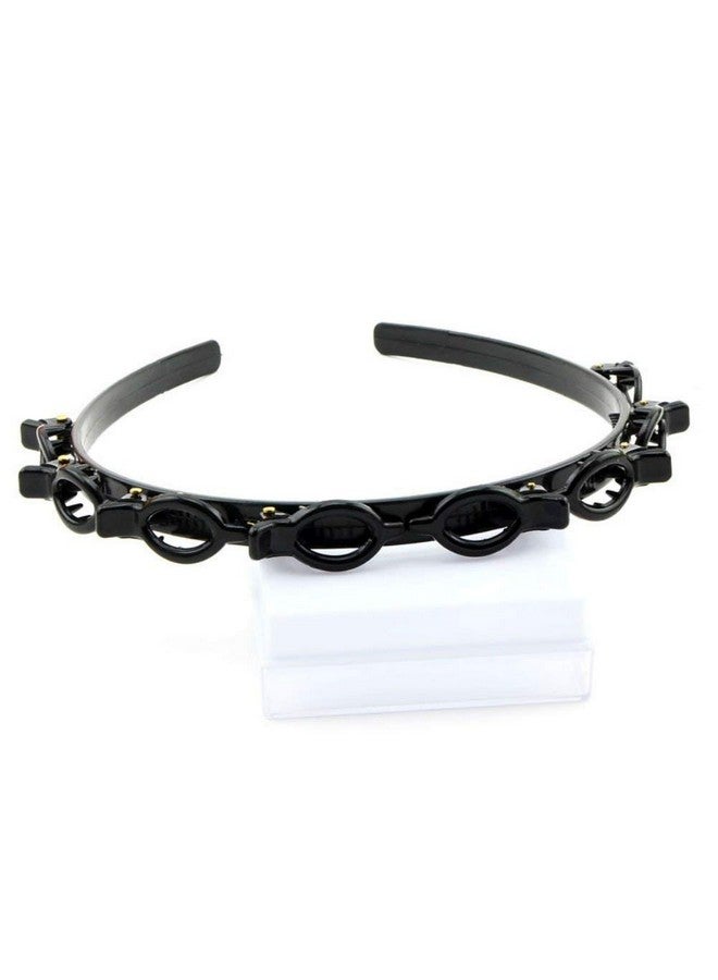 MANSTE ENTERPRISE Hair Styling Twist Plait Clip Front Hair Twister Headbands for Knitting (Pack of 1) - Image 5