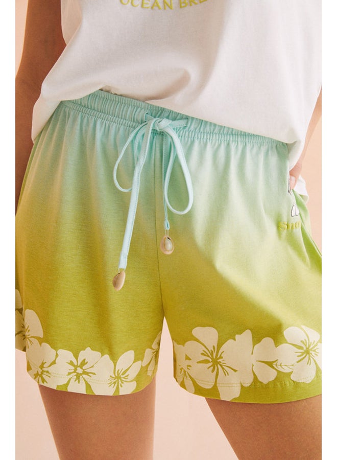 women'secret Tie dye Snoopy shorts - Image 1