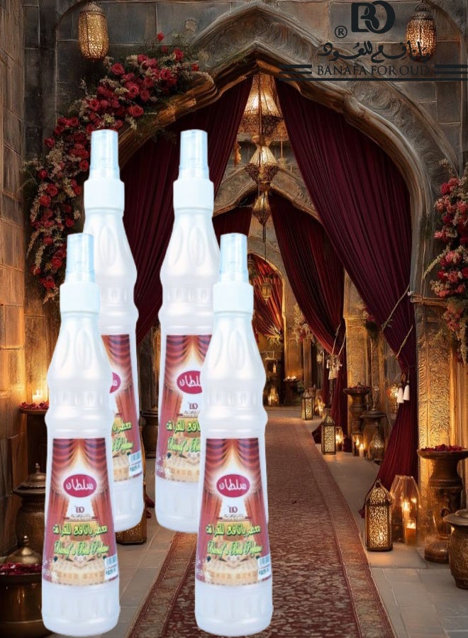 Banafa 4 Pieces Sultan Mattress Freshener - Image 1