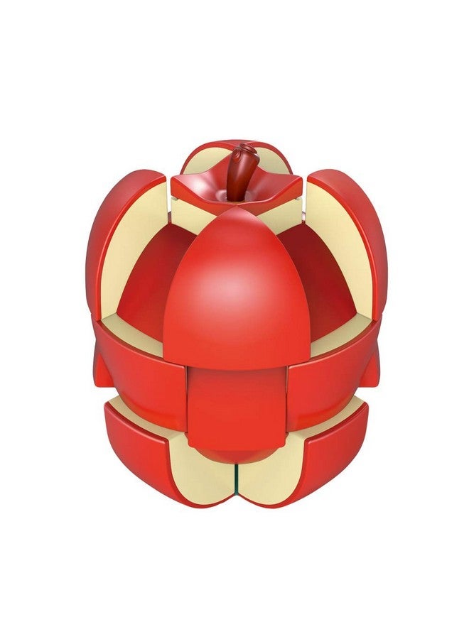 Cubelelo Apple Puzzle | Unique Fruit-Shaped 3D Brain Teaser Toy | Fun & Challenging Twist Puzzle for Kids & Adults | Collectible Gift for Puzzle Enthusiasts - Image 2