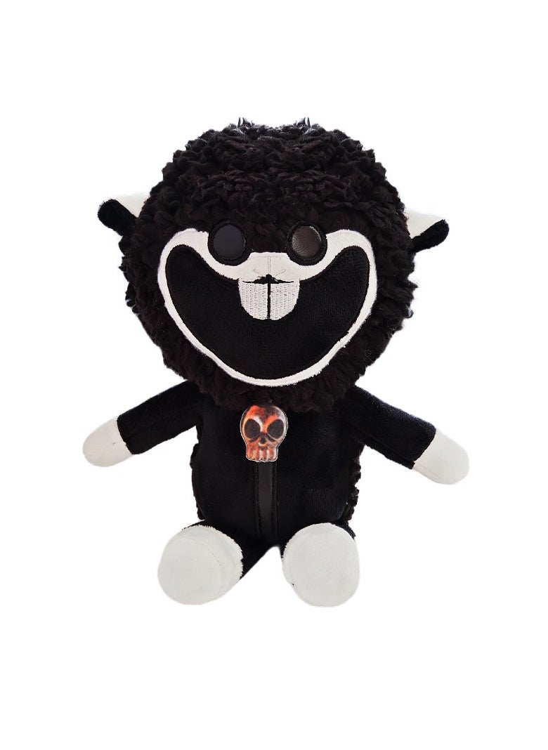 General - Nightmare Critters game peripheral lamb doll Nightmare Little Lamb plush toy, charming little Lamb plush toy doll, very suitable for home decoration, the best gift for loved ones - Image 1
