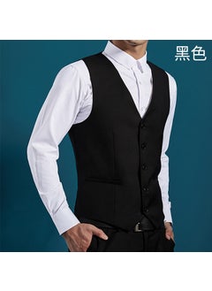 Mens Slim Fit Suit Vest Formal Black WaistcoatBlack Black - pzsku/ZA8999412053CDB19AF78Z/45/_/1727185905/6fe80257-b8c9-46ec-a964-470c7431c3f7