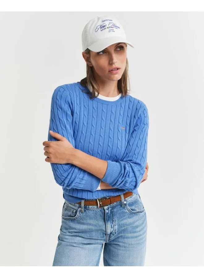 GANT Gant Stretch Cotton Cable C-Neck