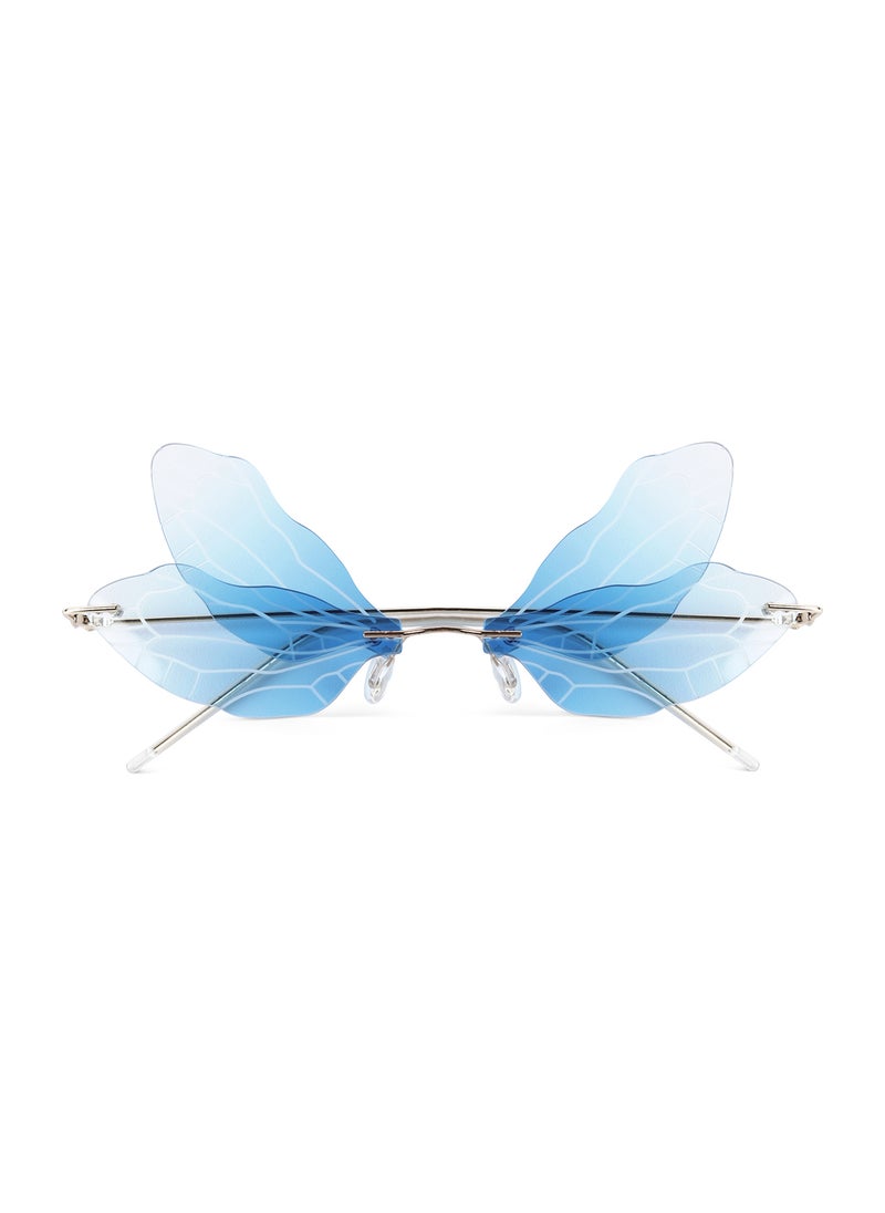 Woggles Red Pappy Zanthe Blue Butterfly Sunglasses  - Image 4
