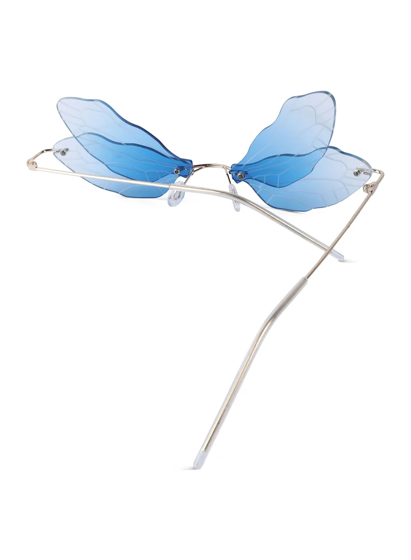 Woggles Red Pappy Zanthe Blue Butterfly Sunglasses