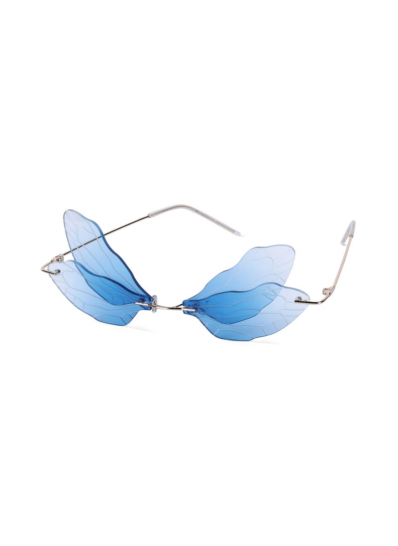 Woggles Red Pappy Zanthe Blue Butterfly Sunglasses  - Image 5
